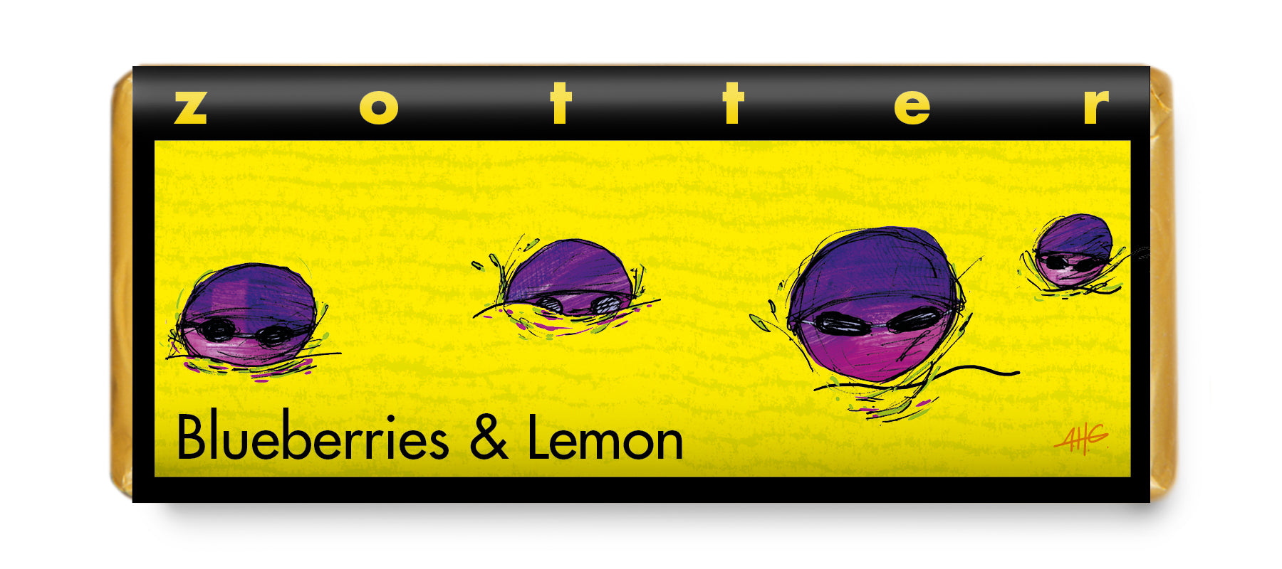 Blueberries on Lemon Cream