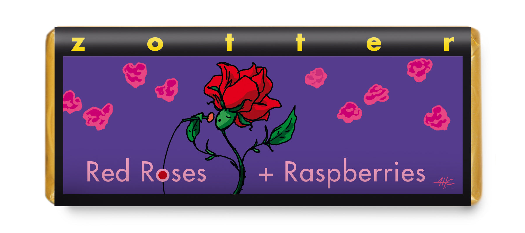 Red Roses + Raspberries